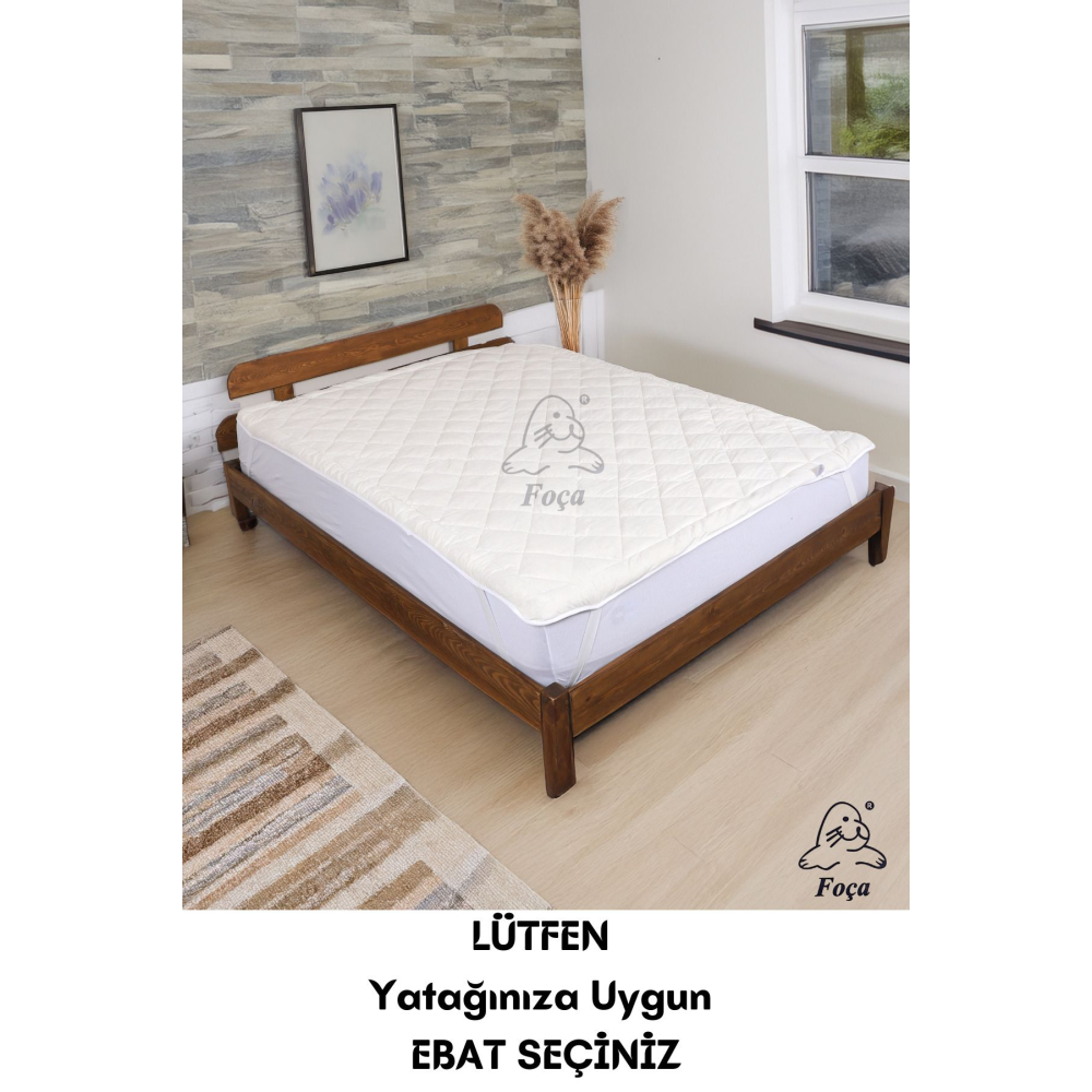 Çift Kişilik Yün Alez Yatak Peti