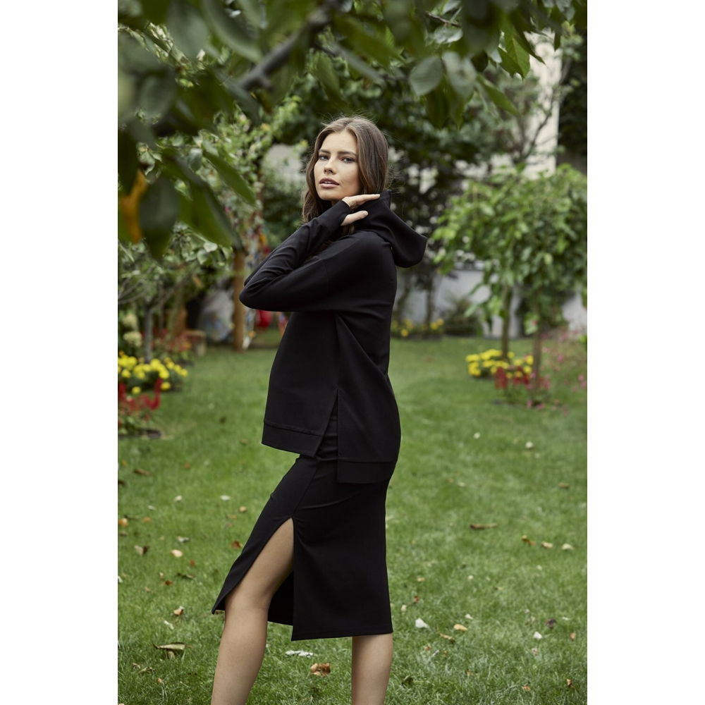 Jena - Keep Kapüşonlu Sweat - Etek Hamile Takımı