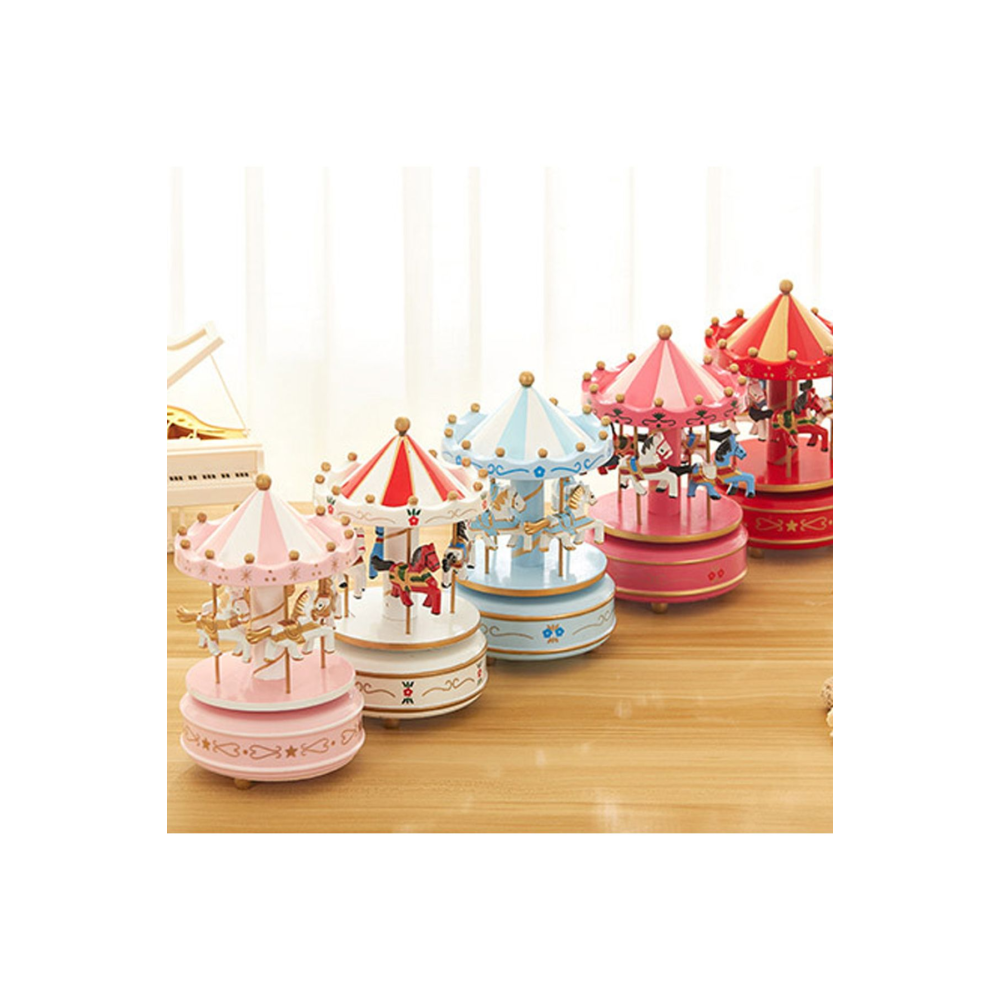 Nostaljik El Yapımı Atlıkarınca Müzik Kutusu