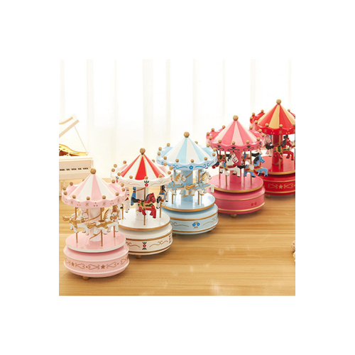 Nostaljik El Yapımı Atlıkarınca Müzik Kutusu