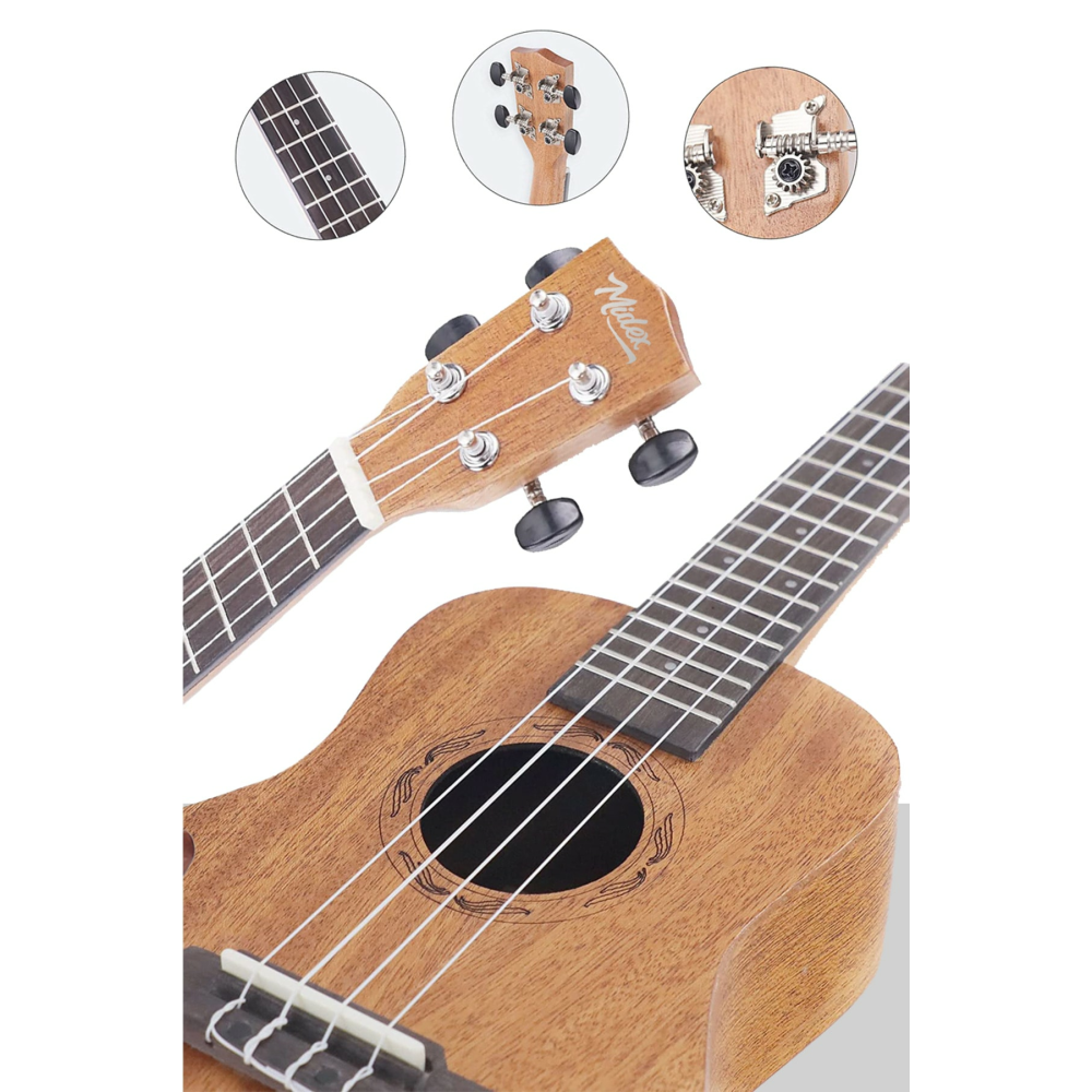 Sp-21m Set Maun Soprano Ukulele (CASE METOD ASKI PENA)