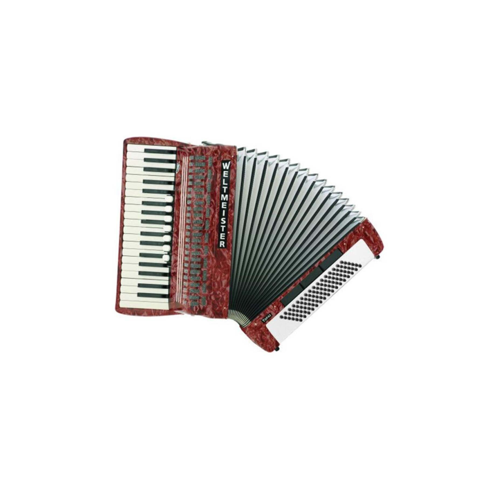 Wm-01010590 Akordiyon Topas 37/96/ııı/7/3 Kırmızı