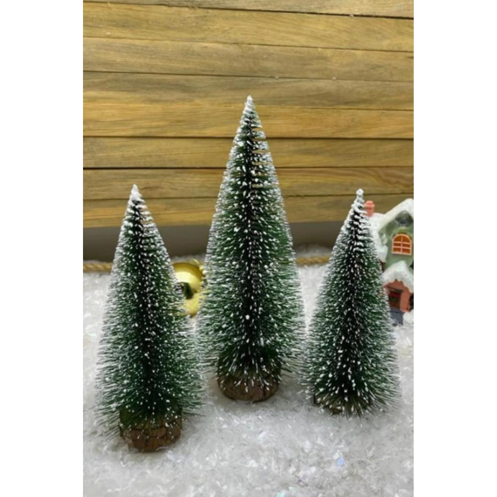 Mini Masa Çamı 3 Lü Yeşil