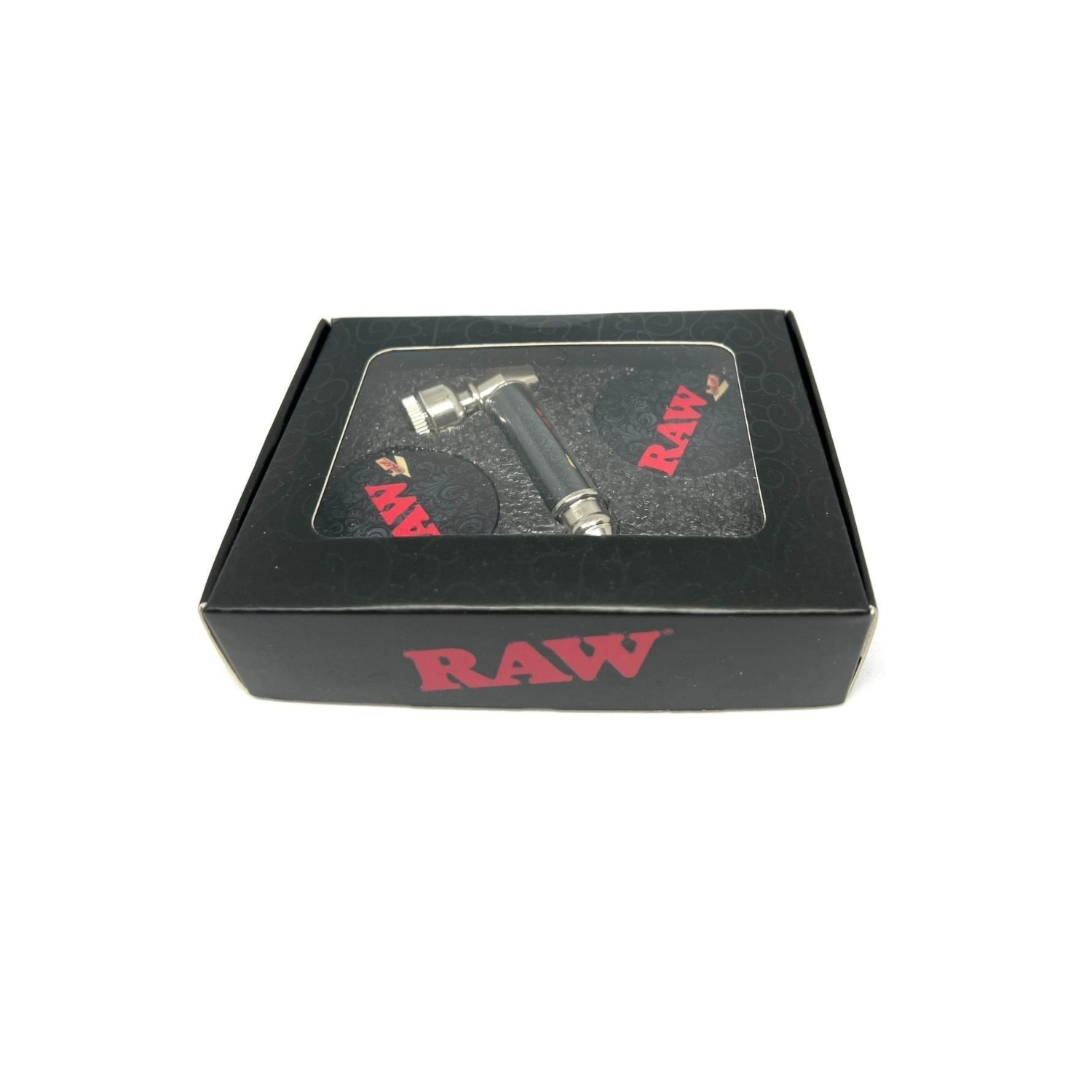 2 Parça Sigara Pipe+Grinder Smoking Set