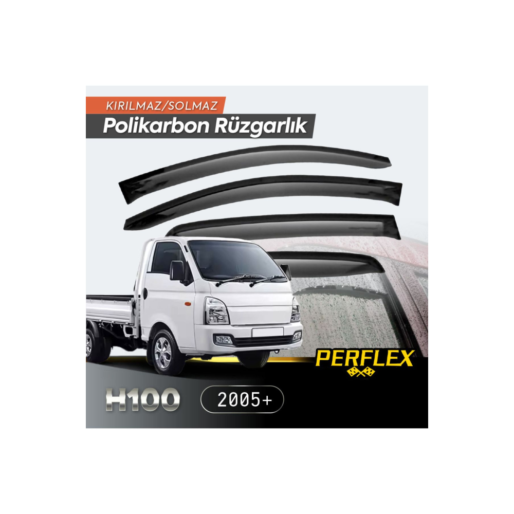 Hyundai H100 Kamyonet 2005 Cam Rüzgarlığı V2 Mugen