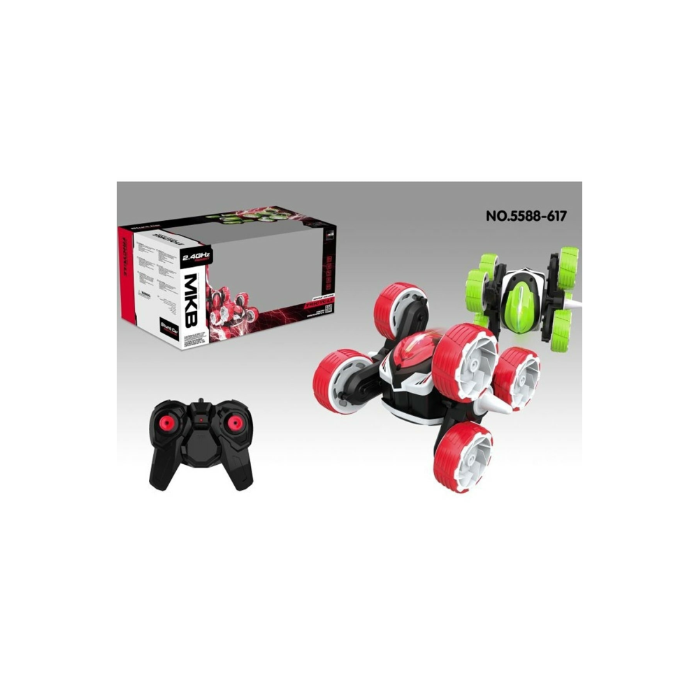 MKB-5588-617 Kumandalı Şarjlı 3 Tekerlek Akrobat Araba -Vardem