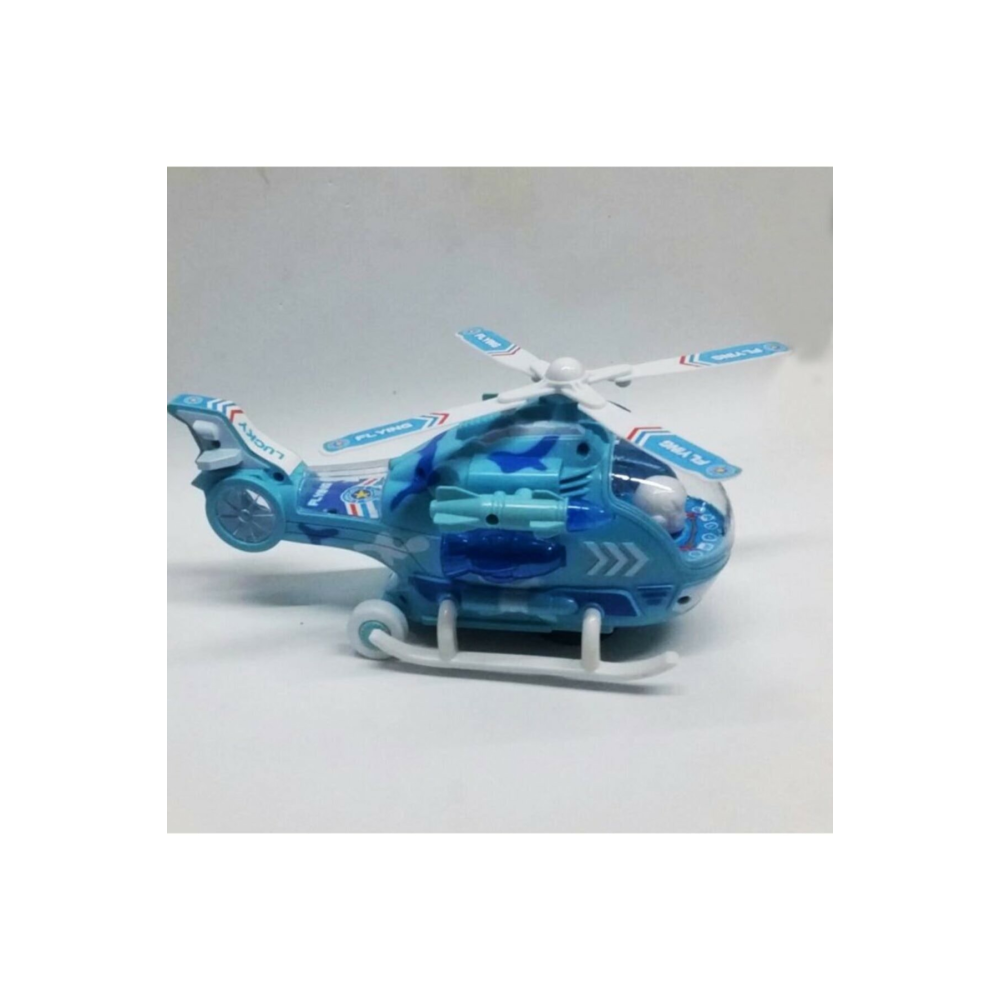 Işıklı Ve Müzikli Eğlendirici Çok Hareketli Show Helikopter 25x11 Cm - Oyuncak Helikopter