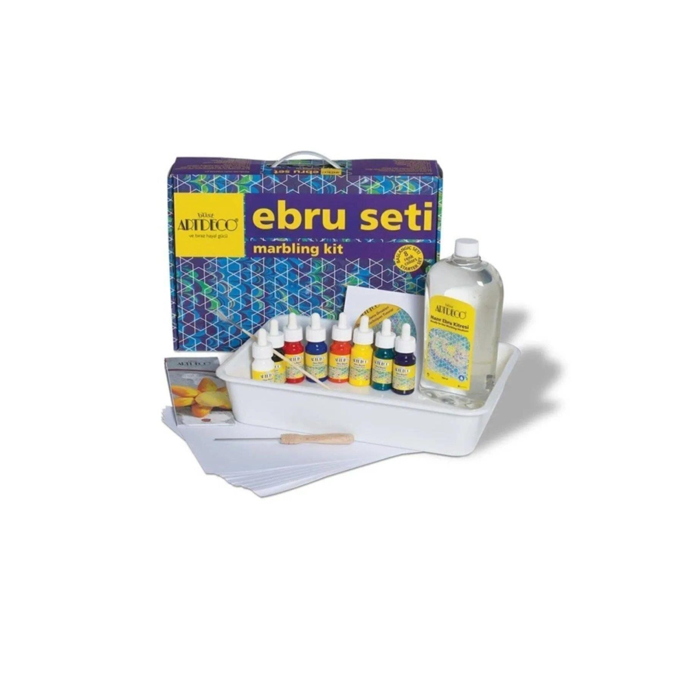 Ebru Başlangıç Seti 8li Çantalı Y-016 Es-8