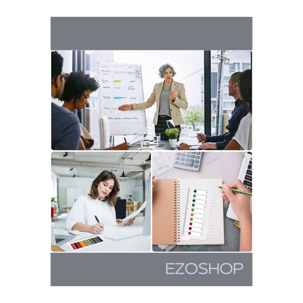 Post-it Sticky Notes Şeffaf Renkli Yapışkan Not Defteri Etiketi Not Yer Imleri 200 Yaprak Vanilya