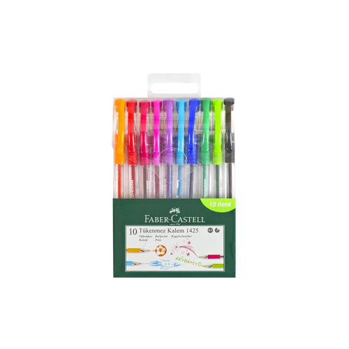 1425 Tükenmez Kalem 10 Renk Set