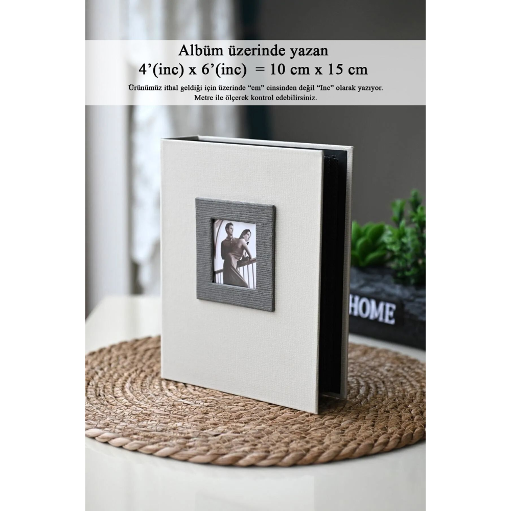 10x15 Fotoğraf Albümü 200 Lük Koton Albüm 200 Lük- Koton Kapak Fotoğraf Albümü
