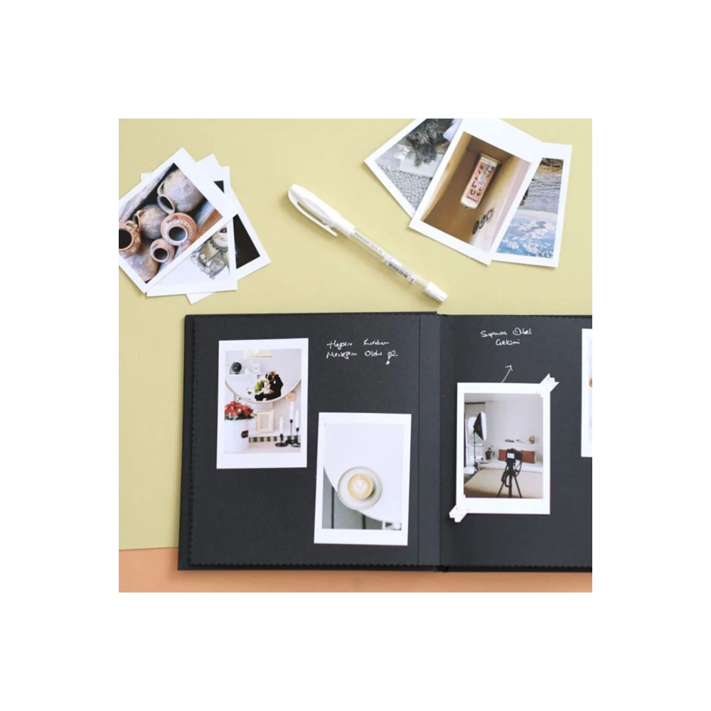 Anı Defteri + Jel Kalem + Bant Hediyeli