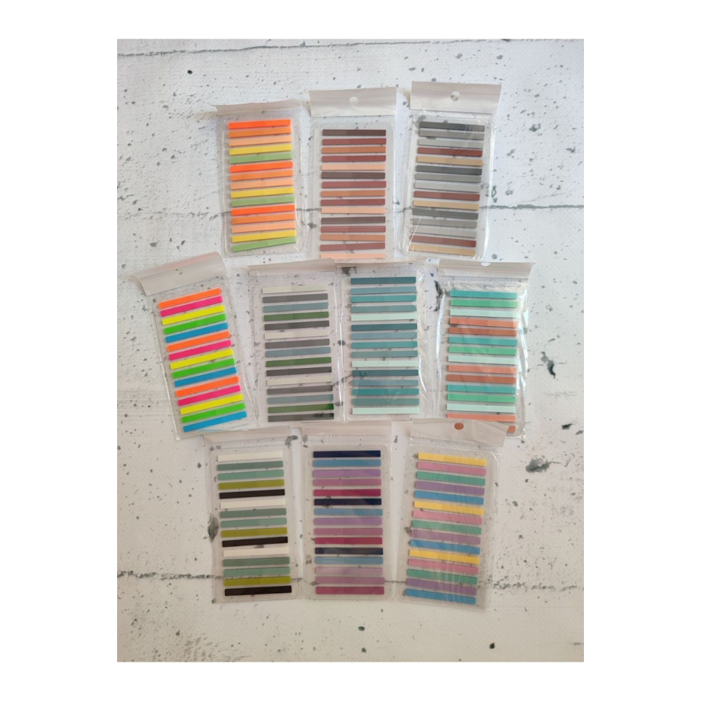 1 ADET ŞEFFAF ŞERİT POST İT YAPIŞKANLI ŞERİT 300 ADET