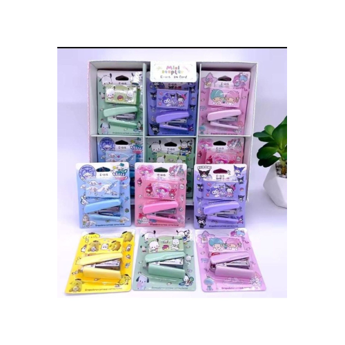 1 ADET Kuromi Zımba Seti Sanrio Karakterli Zımba ve Tel