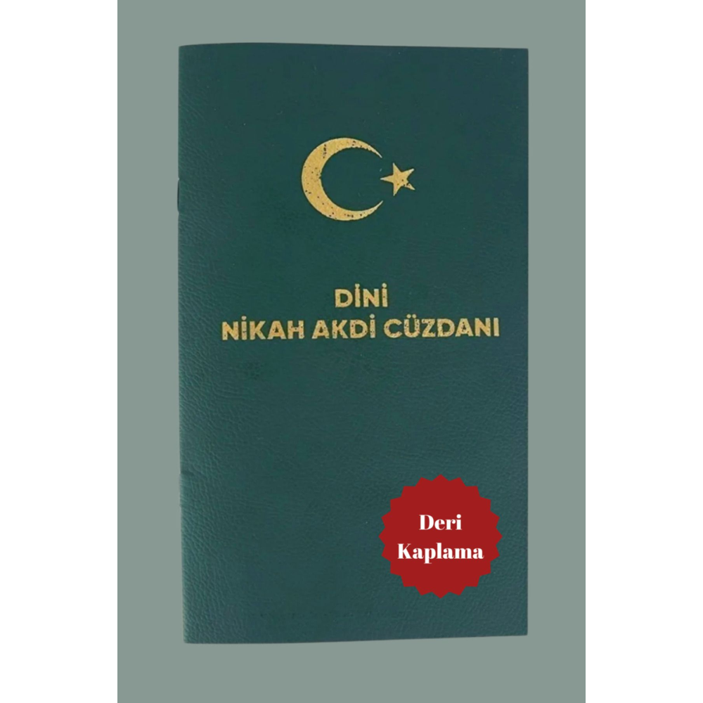 Nikah Töreni Hatıra Cüzdanı(54 FARZLI)-Deri Kapaklı
