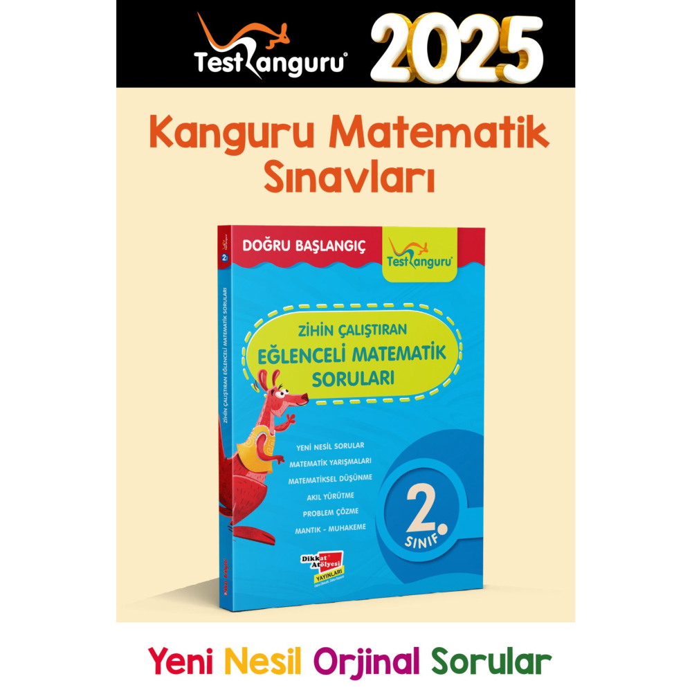 2. Sınıf Zihin Çalıştıran Eğlenceli Kanguru Matematik Soruları