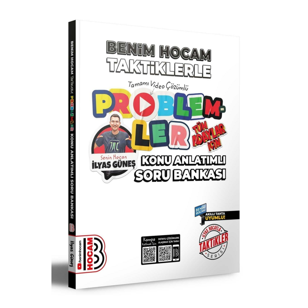 2024 Tüm Adaylar Için Taktiklerle Problemler Konu Anlatımlı Soru Bankası