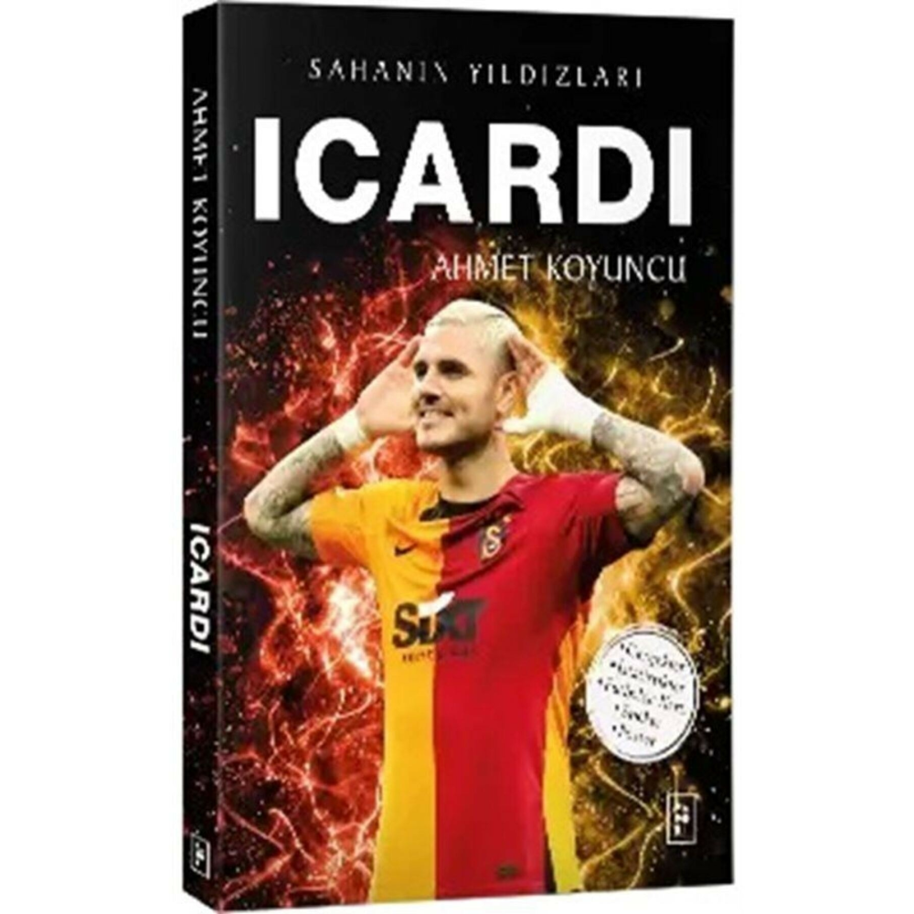 Icardi Sahanın Yıldızları / Futbolcu Kartı, 35x50 cm Ebat Poster ve Stıcker Hediyeli!
