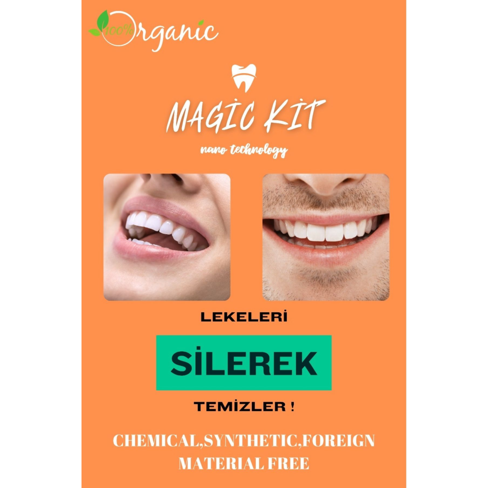 Diş Leke Silgisi 1 Aparat 5yedek Süngerli Set 1 Paket