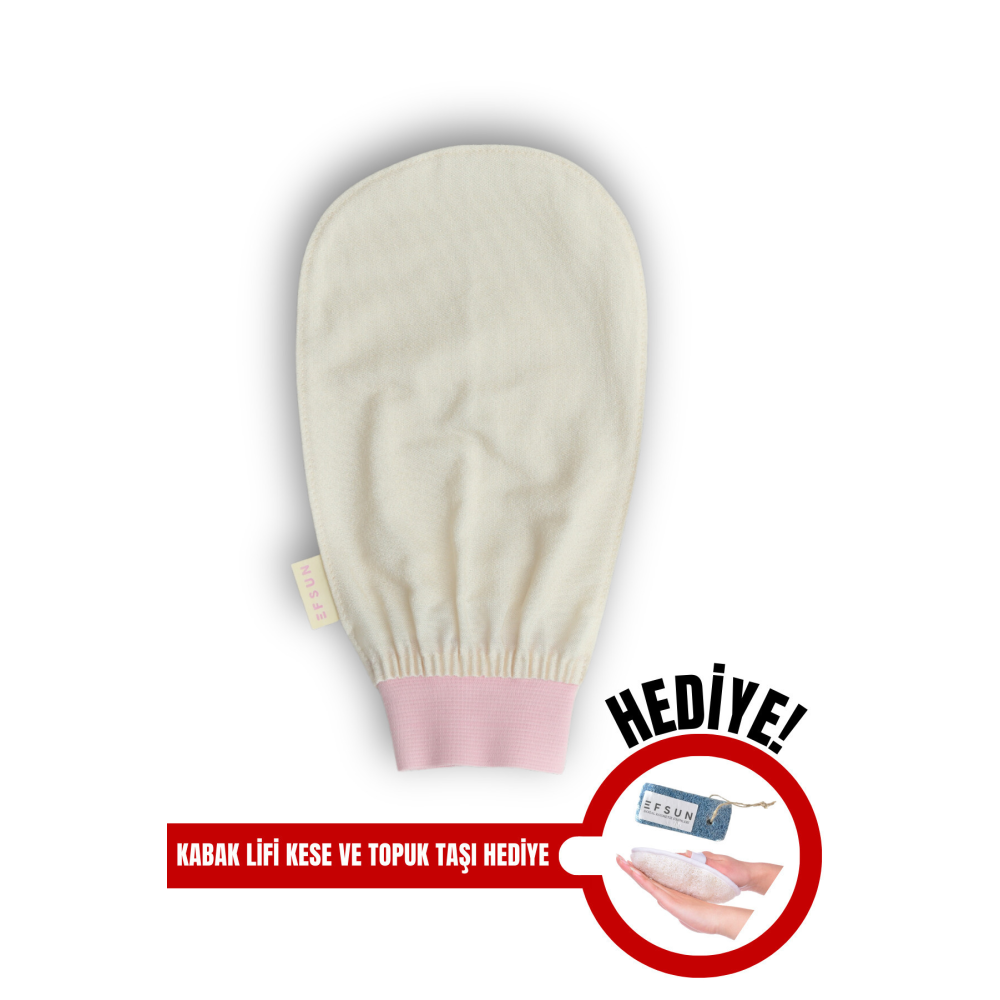 Banyo Duş Kesesi Peeling Eldiveni %100 Floş Ipek Kadınlar Için, Premium Kese, Hamam Kesesi,pembe