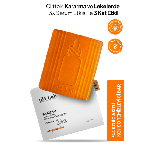 Phlab Kojiso Kojic Asit Sabunu, Zerdeçal Ve Kojik Asit Etkisi Ile Leke Karşıtı Kojik Asit Sabunu