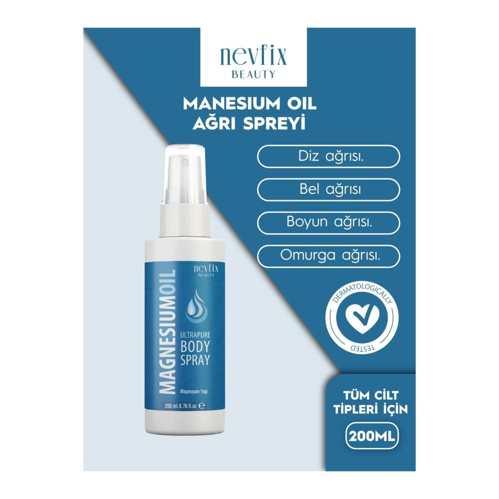 Beauty Magnezyum Yağı (magnesium Oil) 200 Ml