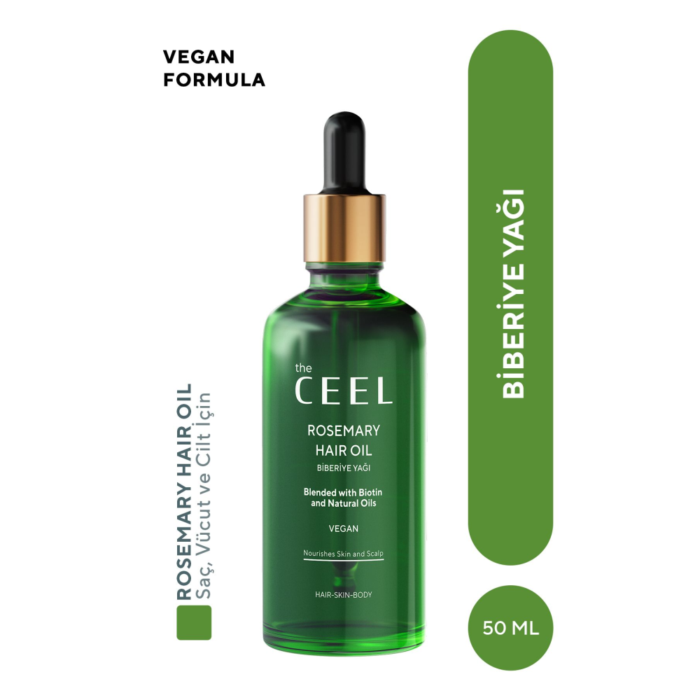 Biberiye Yağı Complexi Saç Dökülmesi ve Yıpranmış Saçlar için Hızlı Saç Uzatan Biotinli Saç Bakımı