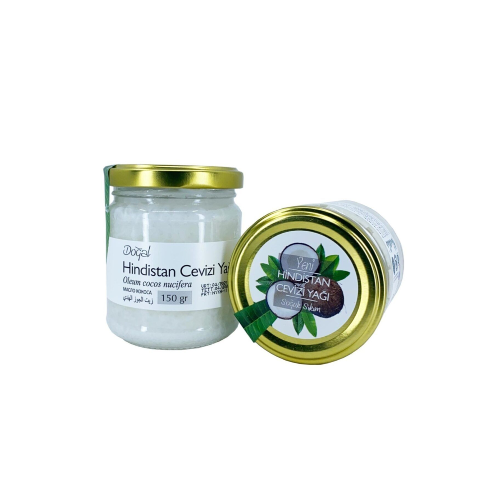 Nivalis Katı Hindistan Cevizi Yağı, Soğuk Sıkım, Aromaterapi Yağları, 150 Gr