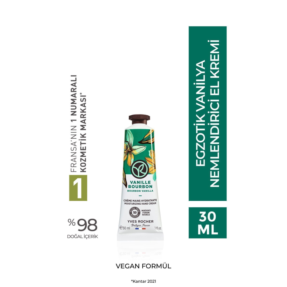 Nemlendirici El Kremi- Egzotik Vanilya- 30ml