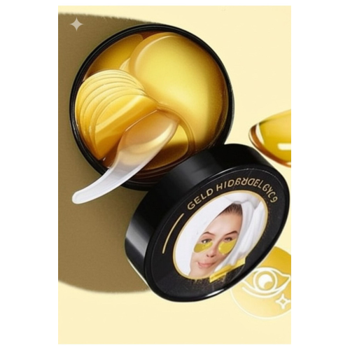 Göz Altı Aydınlatıcı, Sıkılaştırıcı,onarıcı Altın Tozu(gold ) Ve Kalojen Maskesi 60 Adet(30 ÇİFT)