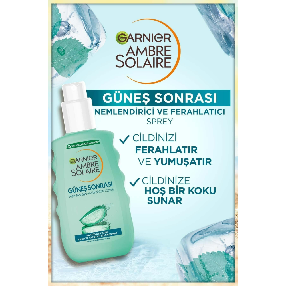 Ambre Solaire Güneş Sonrası Nemlendirici Ferahlatıcı Sprey 200 ml