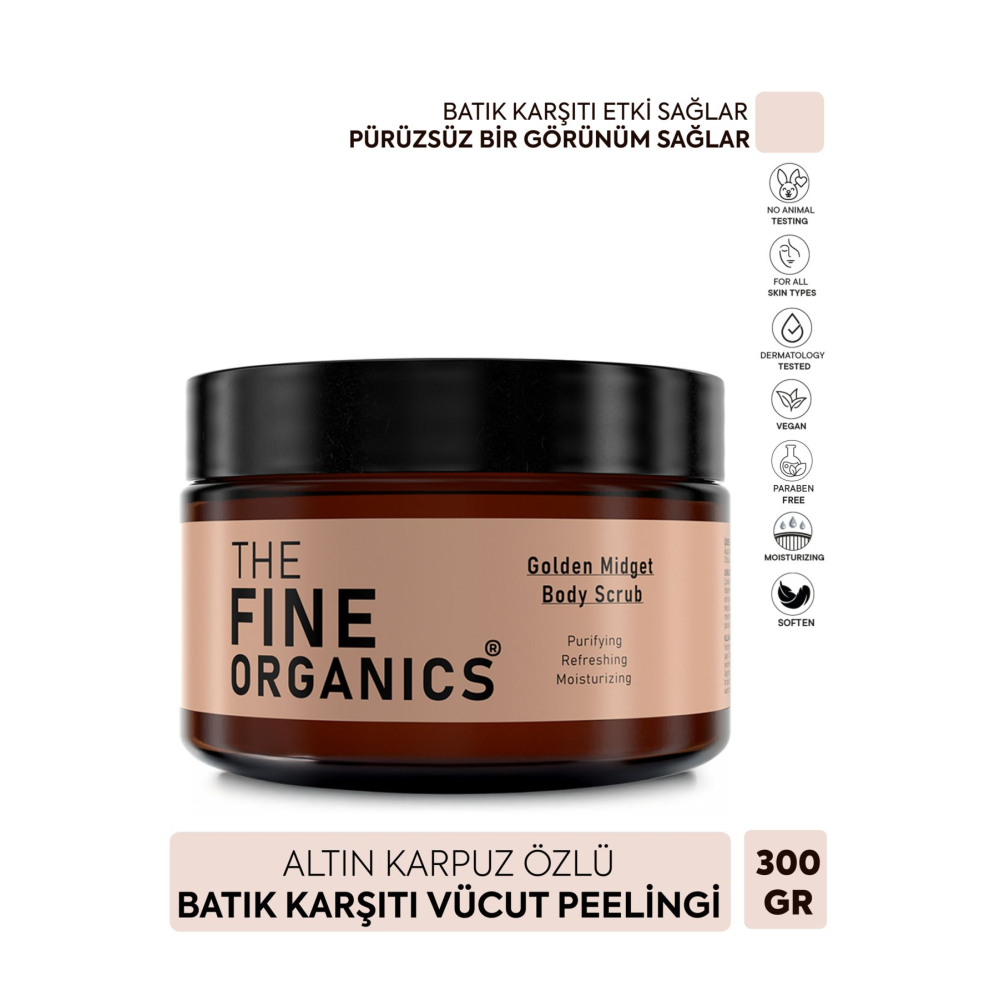 Minyatür Altın Karpuz Özlü Besleyici ve Arındırıcı Batık Karşıtı Vücut Peelingi