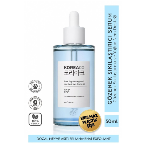 Canlandırıcı, Nemlendirici ve Gözenek Sıkılaştırıcı Serum 50ml... Pure Tightening And