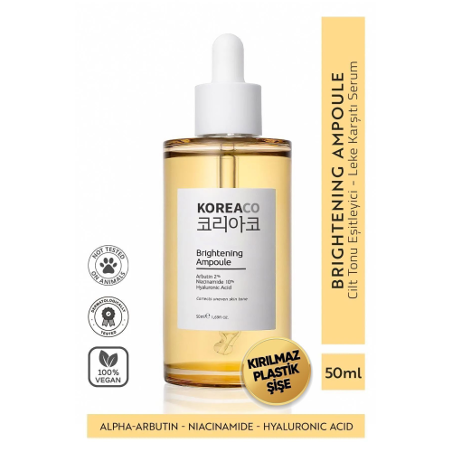 Leke Karşıtı & Cilt Tonu Eşitleyen Aydınlatıcı Cildi Parlatan Ampul