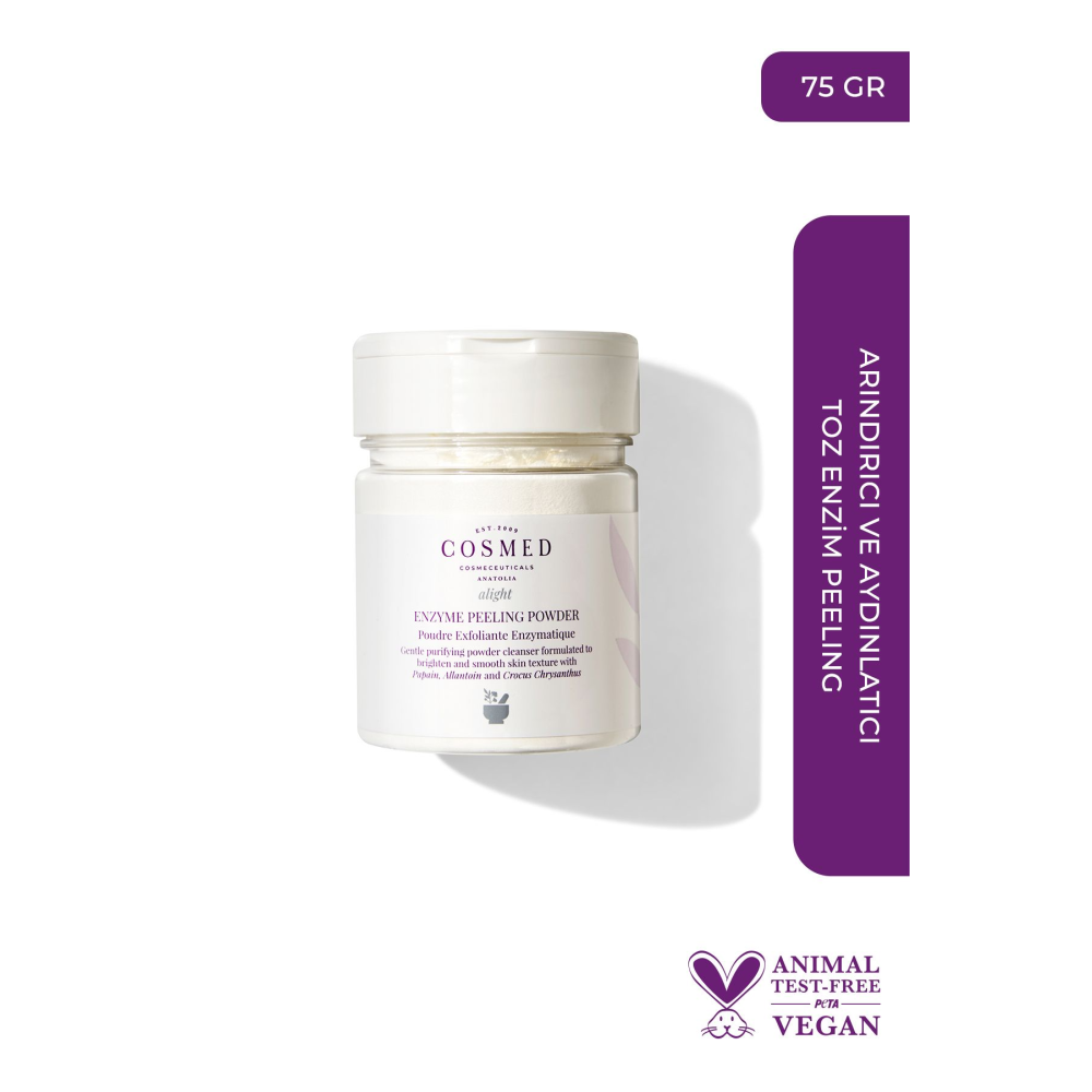 Alight Enzim Peeling Powder - Aydınlatıcı Ve Arındırıcı Toz Peeling 75 gr