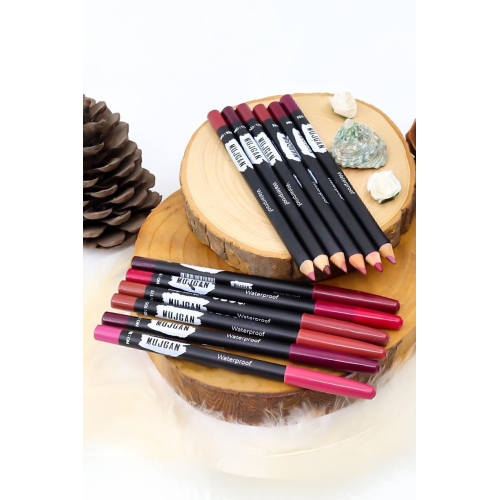 12'li Set Renkli Dudak Kalemi