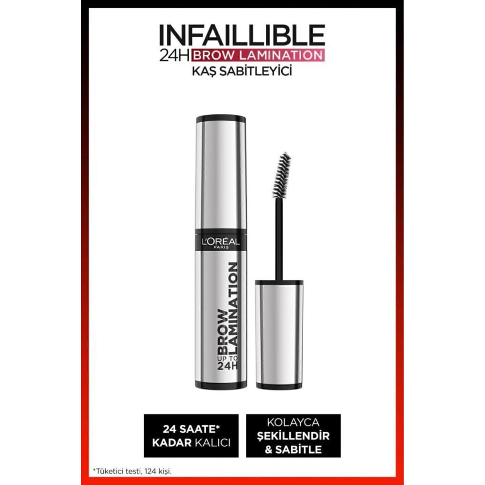 Infaillible 24H Brow Lamination Şeffaf Kaş Sabitleyici