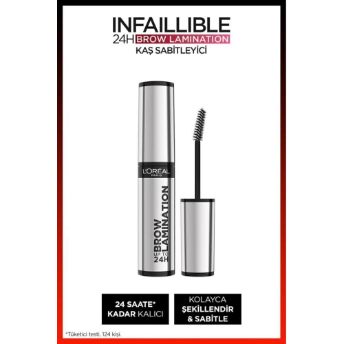 Infaillible 24H Brow Lamination Şeffaf Kaş Sabitleyici