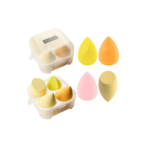 4'lü Kutulu Makyaj Süngeri Seti