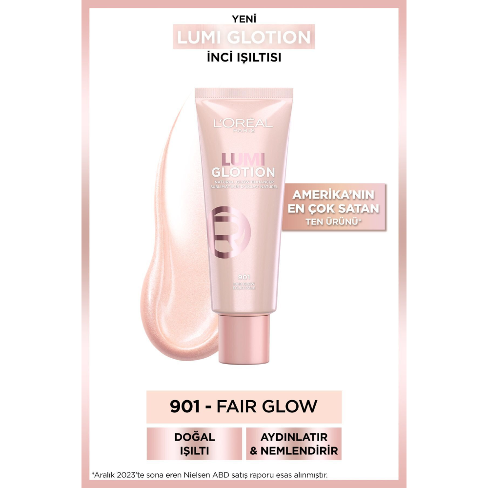 Glotion All-ın-one Doğal Işıltı 901 - Fair Glow 40 ml