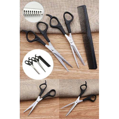 Vivyan Kuaför Berber Tıraş Seti Kuaför Makası+ara Makası+tarak Özel Set