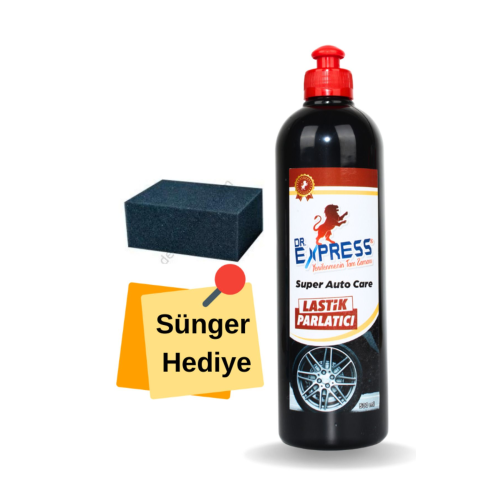 Lastik Parlatıcı Jel 500 ml Kolay Kullanım Uzun Süre Temiz Görünüm Pratik Uygulama Jel Parlatıcı