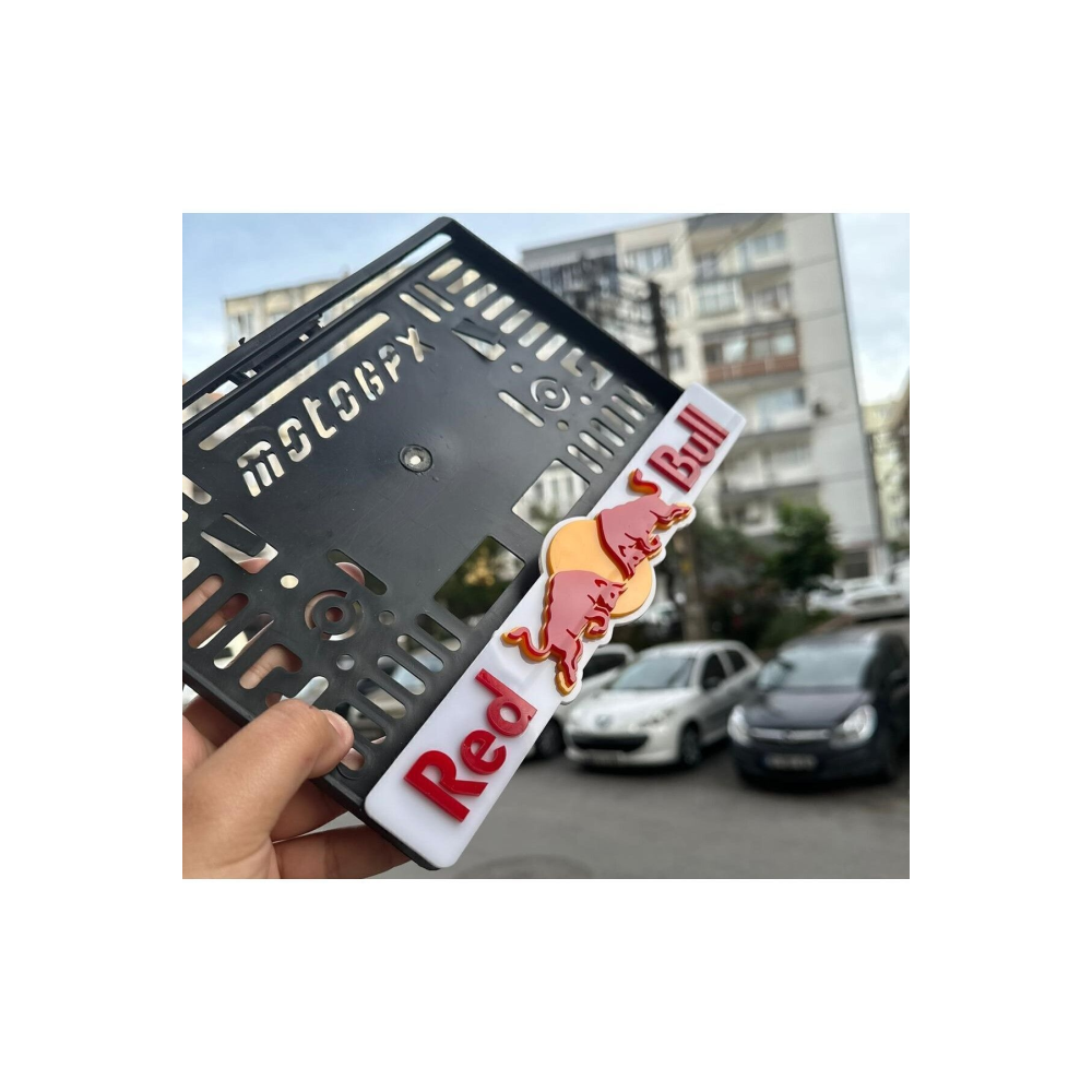 Relax Garage 1.kalite Kabartma Redbull Motor Pleksi Plakalık