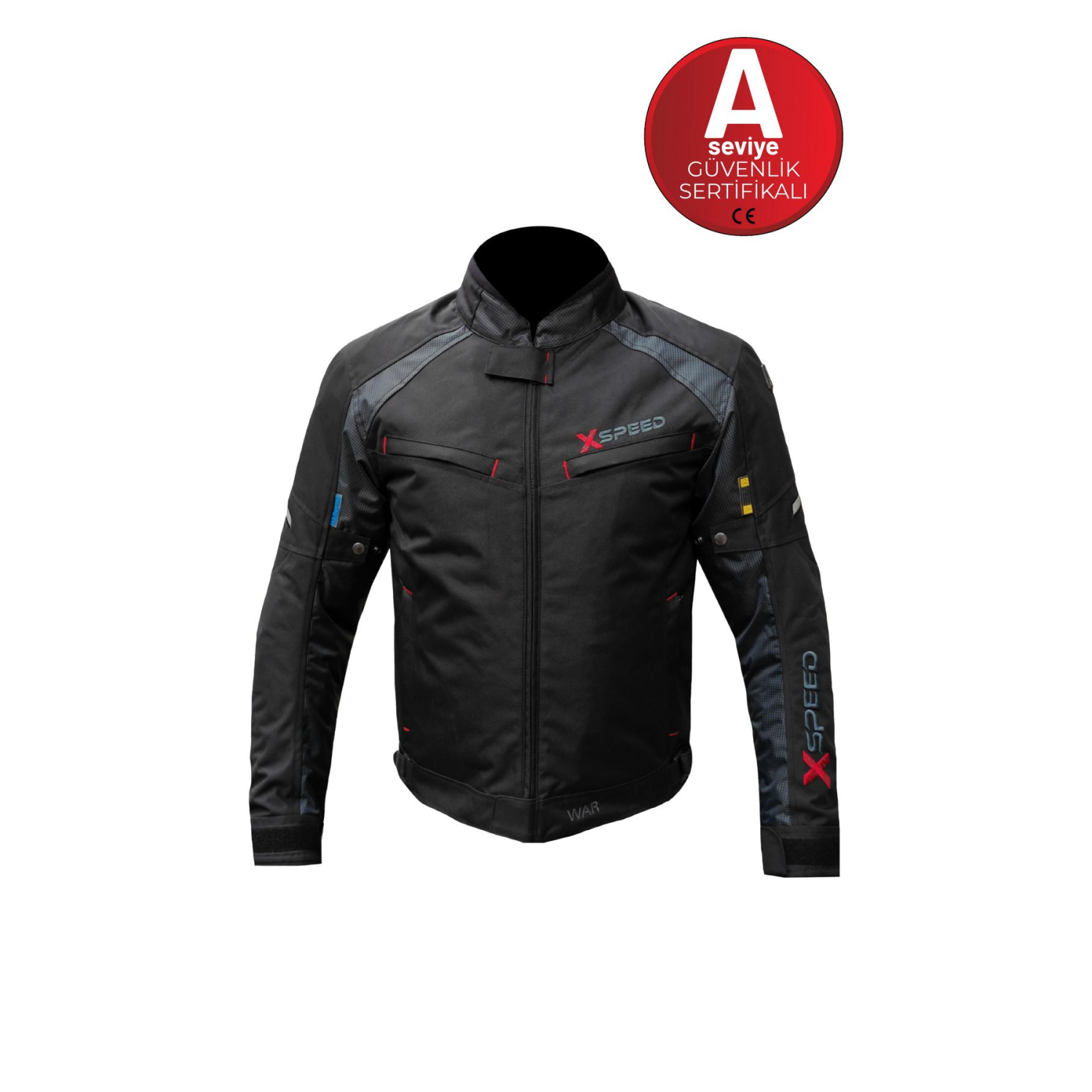 War 4 Mevsimlik Korumalı Motosiklet Montu Yeni Sezon