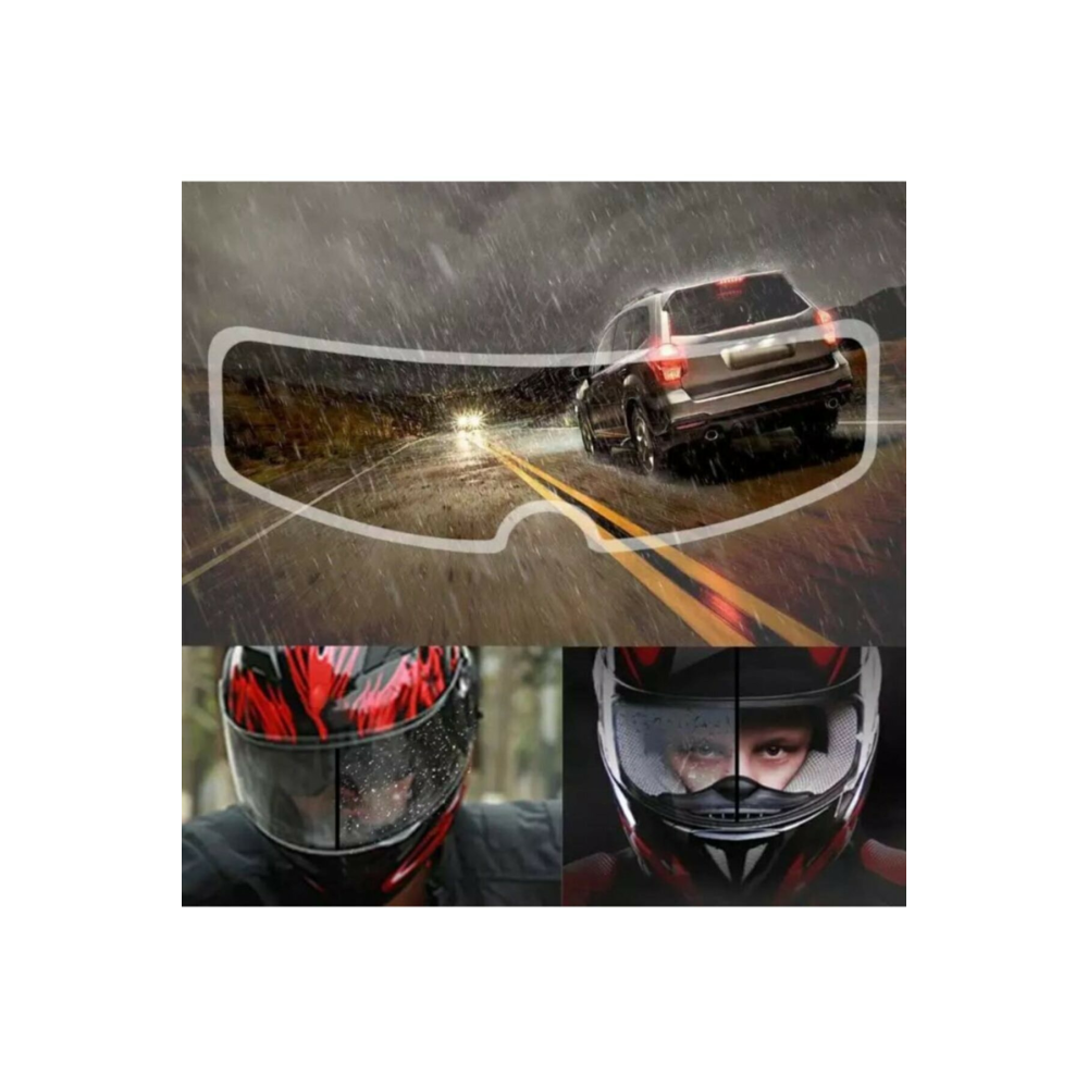 Motorsiklet Kaskı Pinlock - Yağmur Engelleyici Film