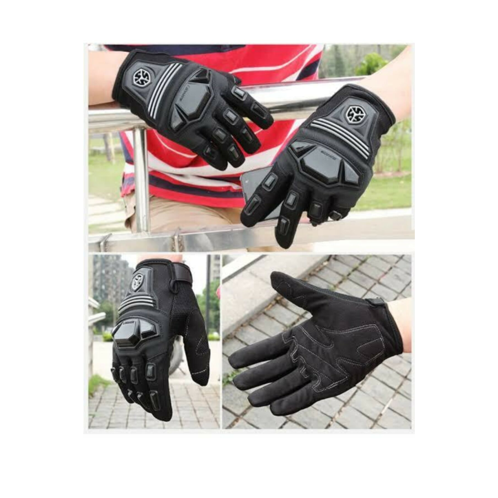 Mc24 Motorsiklet Eldiveni Full Koruma ( Siyah )