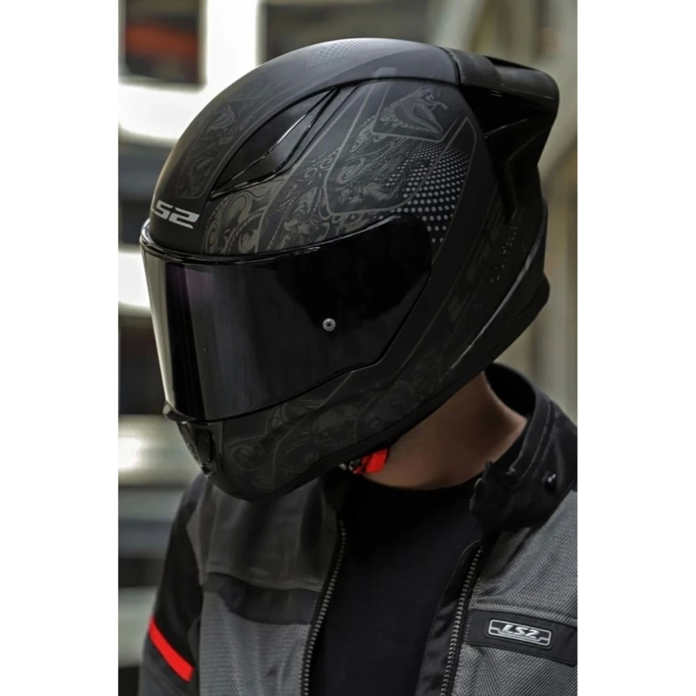 Rapıd 2 Race Crypt Mat Siyah Kask