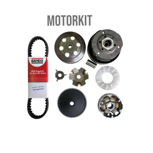 Scooter 50 cc - 80 cc Ön - Arka Debriyaj ve Bando Kayış Set