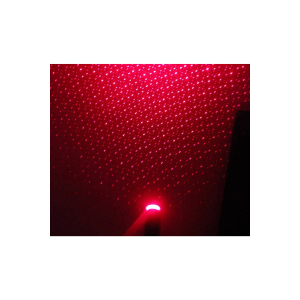 Usb Lazer Projektör Disco Işık Mini Led Yıldız Etkisi 4mod Özelliği