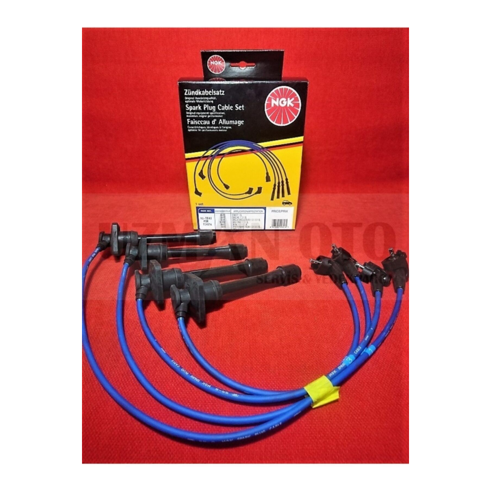 Buji Kablo Takımı [rcte41] Corolla 1.6 Enjeksiyonlu 1992-2000 4afe